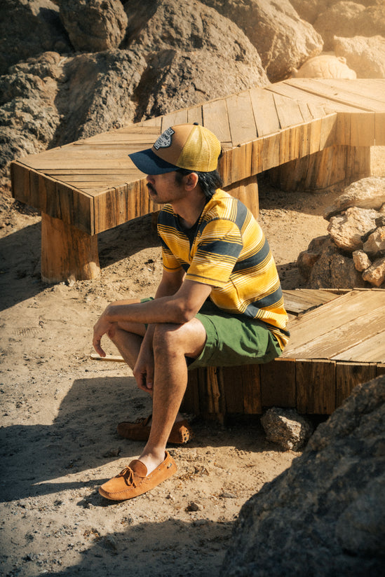 Slater T-Shirt Gold Stripe