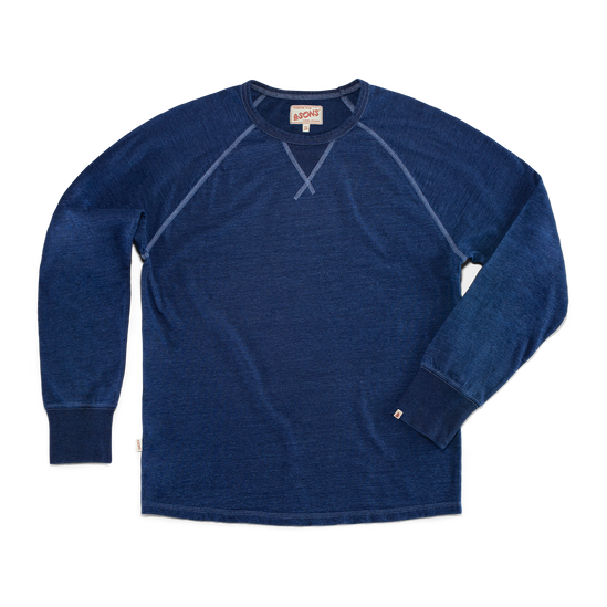 Royale Long Sleeve Top Indigo