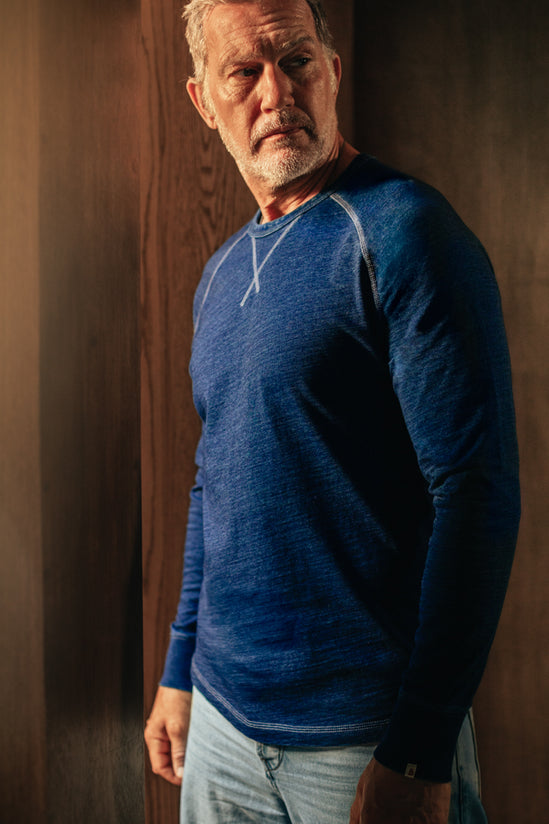 Royale Long Sleeve Top Indigo