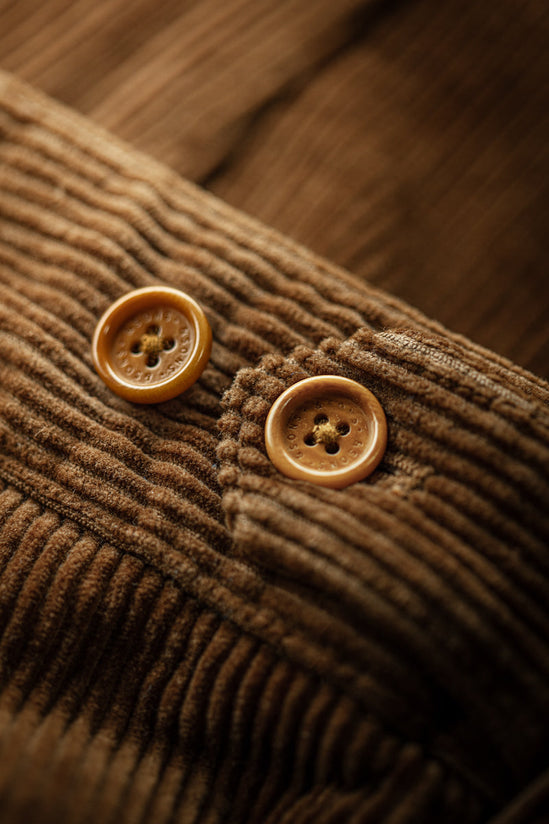 SALVAGE STOCK Montgomery Trousers Brown