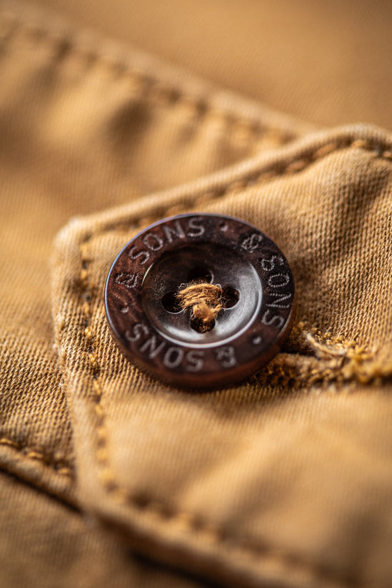 SALVAGE STOCK Hemingway Suit Trousers Tan