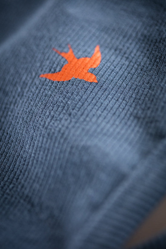 Damsons Tank Racer Vest Indigo