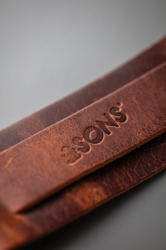 Leather Watch / Wrist Cuff Brown