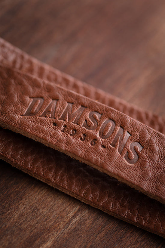Damsons Leather Wrist Cuff Tan