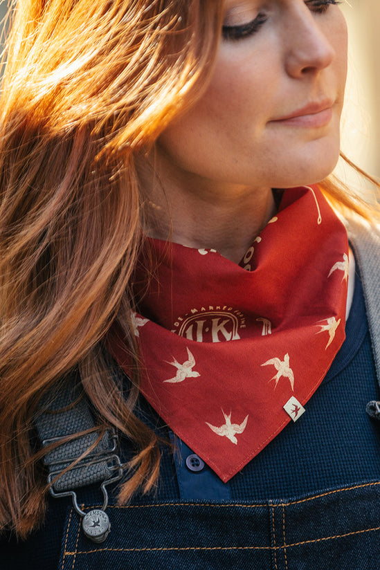 Damsons Bandana Red