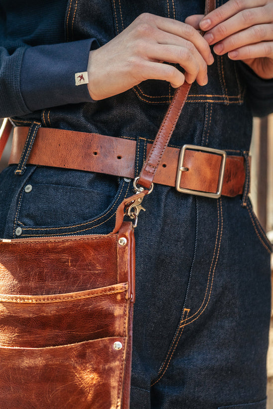 Damsons Lasso Belt Brown