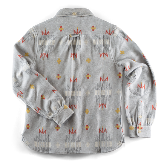 Damsons Cabin Shirt Pearl Blue