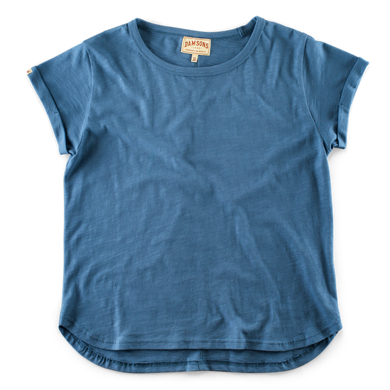 Damsons Rock T-Shirt Dusty Blue