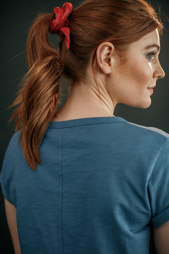 Damsons Rock T-Shirt Dusty Blue