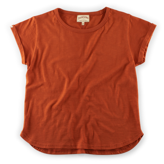 Damsons Rock T-Shirt Vintage Red