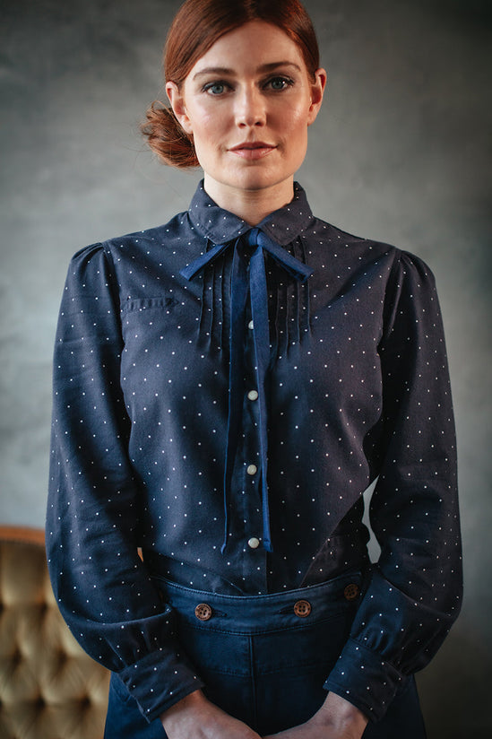 Damsons Western Bowtie Indigo