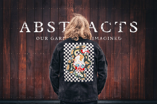 ABSTRACTS: Sölvi Dúnn x The Denim Carver jacket