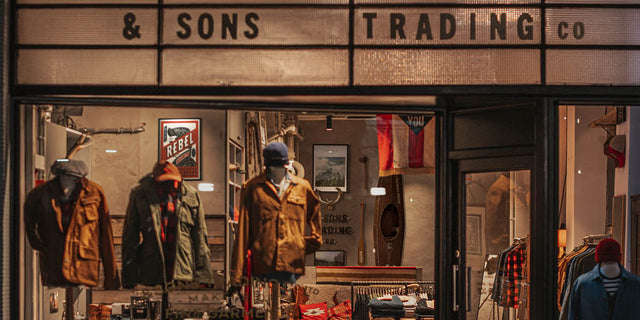 &SONS Pop up Shop