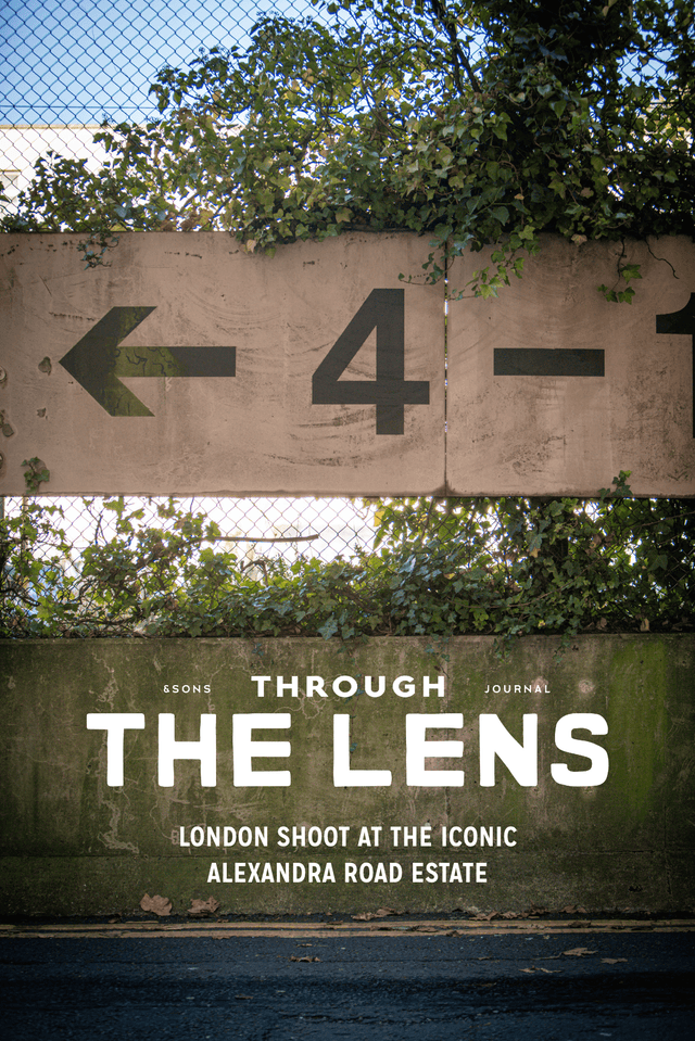 THROUGH THE LENS: A pre-lockdown London shoot at the iconic Alexandra Road Estate