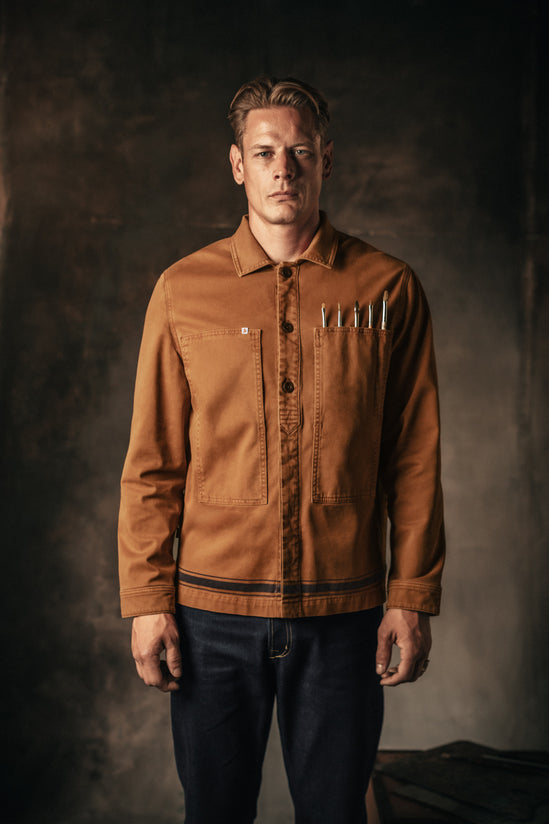 Decade Painter Shirt Tan