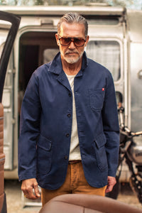 &SONS Hemingway Suit Jacket Midnight Blue