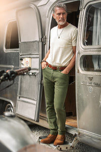 Brandon Overdyed Jean Army Green