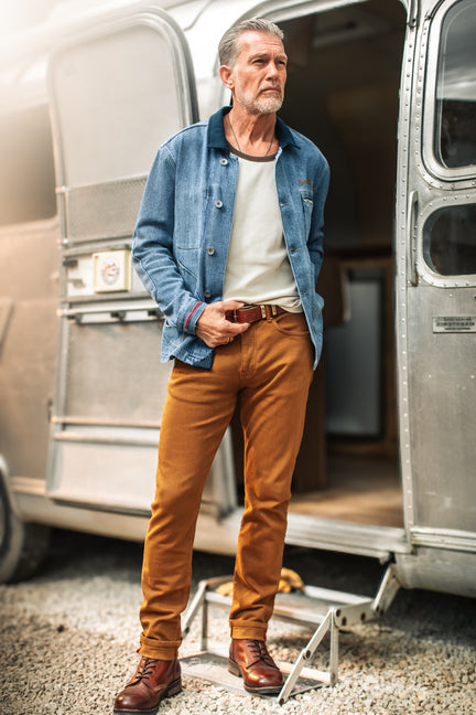 Brandon Overdyed Jean Tan