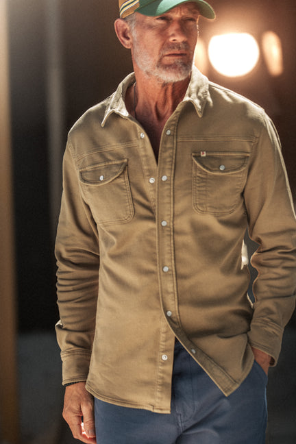 Sunday Shirt Dark Tan