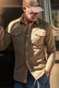 Sunday Shirt Dark Tan