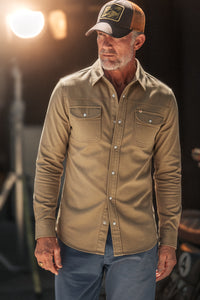 Sunday Shirt Dark Tan