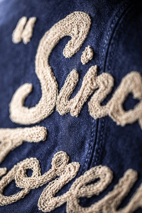 Editions Embroidery Hirst Chore Jacket Navy