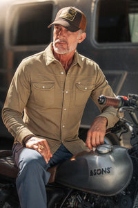 Sunday Shirt Dark Tan