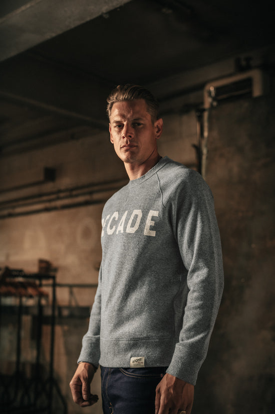 Decade Reversible Sweatshirt Grey-Navy
