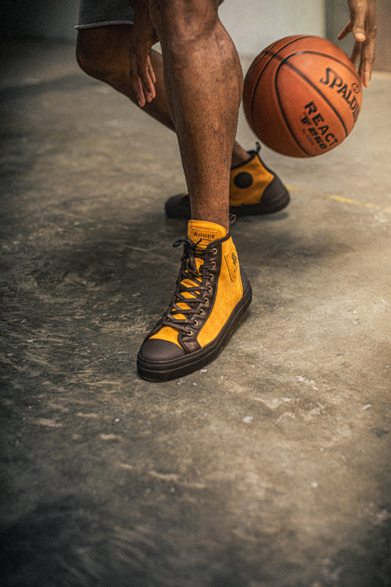 ROGUE by &SONS Baseline Hi Top Tan