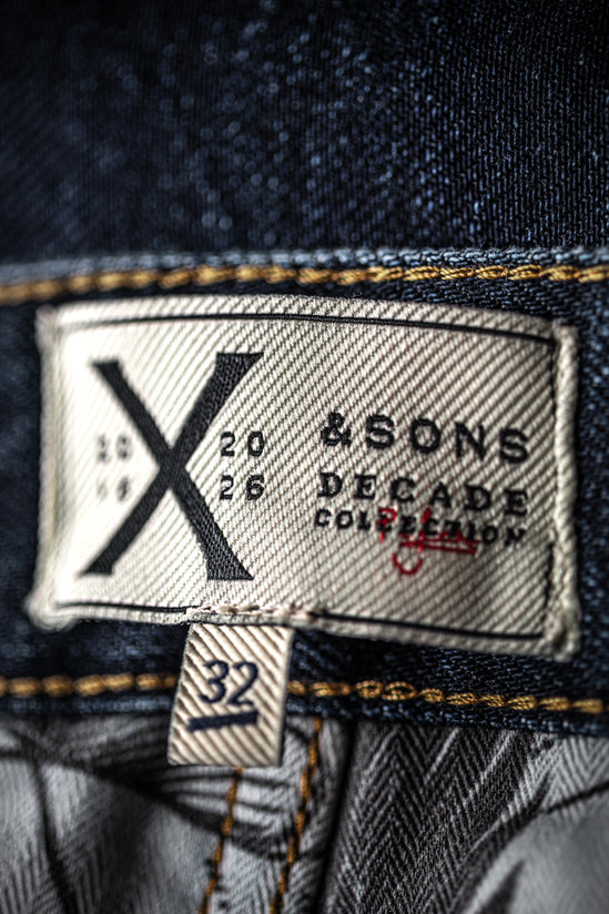 Decade Jean Rinse Indigo Wash