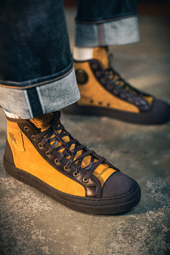 ROGUE by &SONS Baseline Hi Top Tan