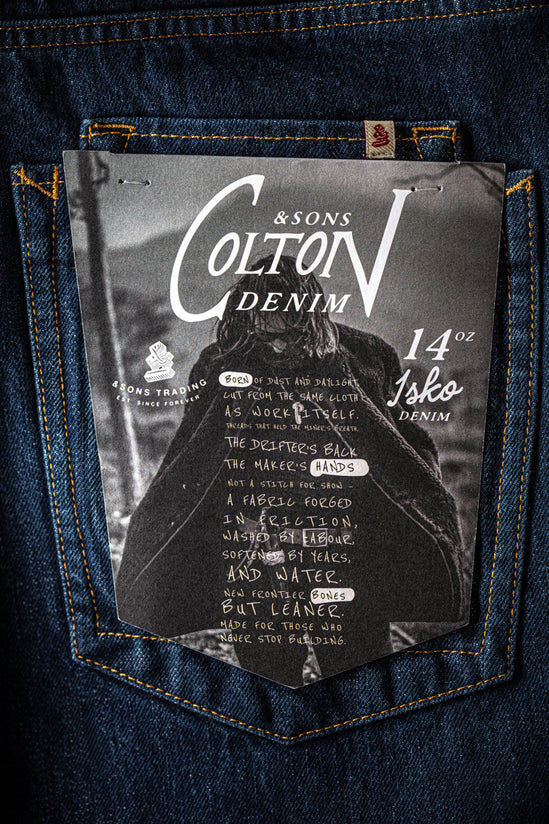 Colton Tapered Fit Jean Dark Wash