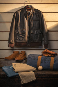 McQueen A2 Leather Jacket Brown