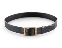 Black Leather Belt