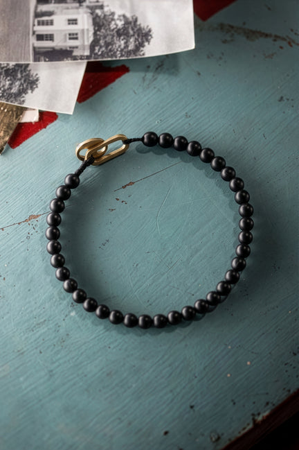 Calm Bead Bracelet Onyx
