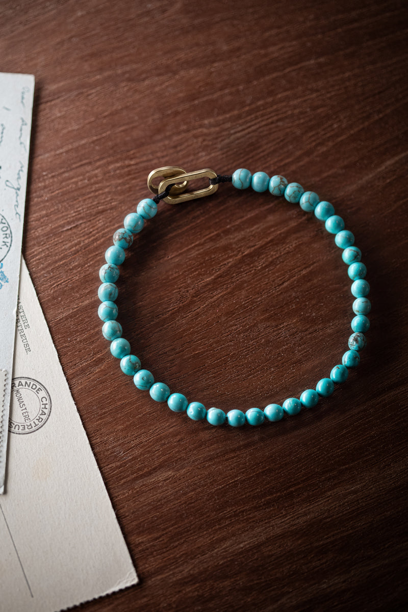 Calm Bead Bracelet Turquoise