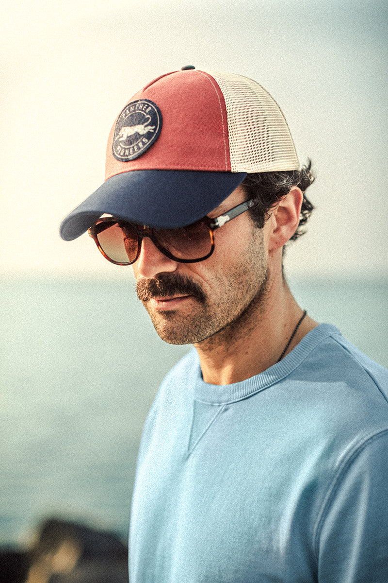 Panther Trucker Cap Red