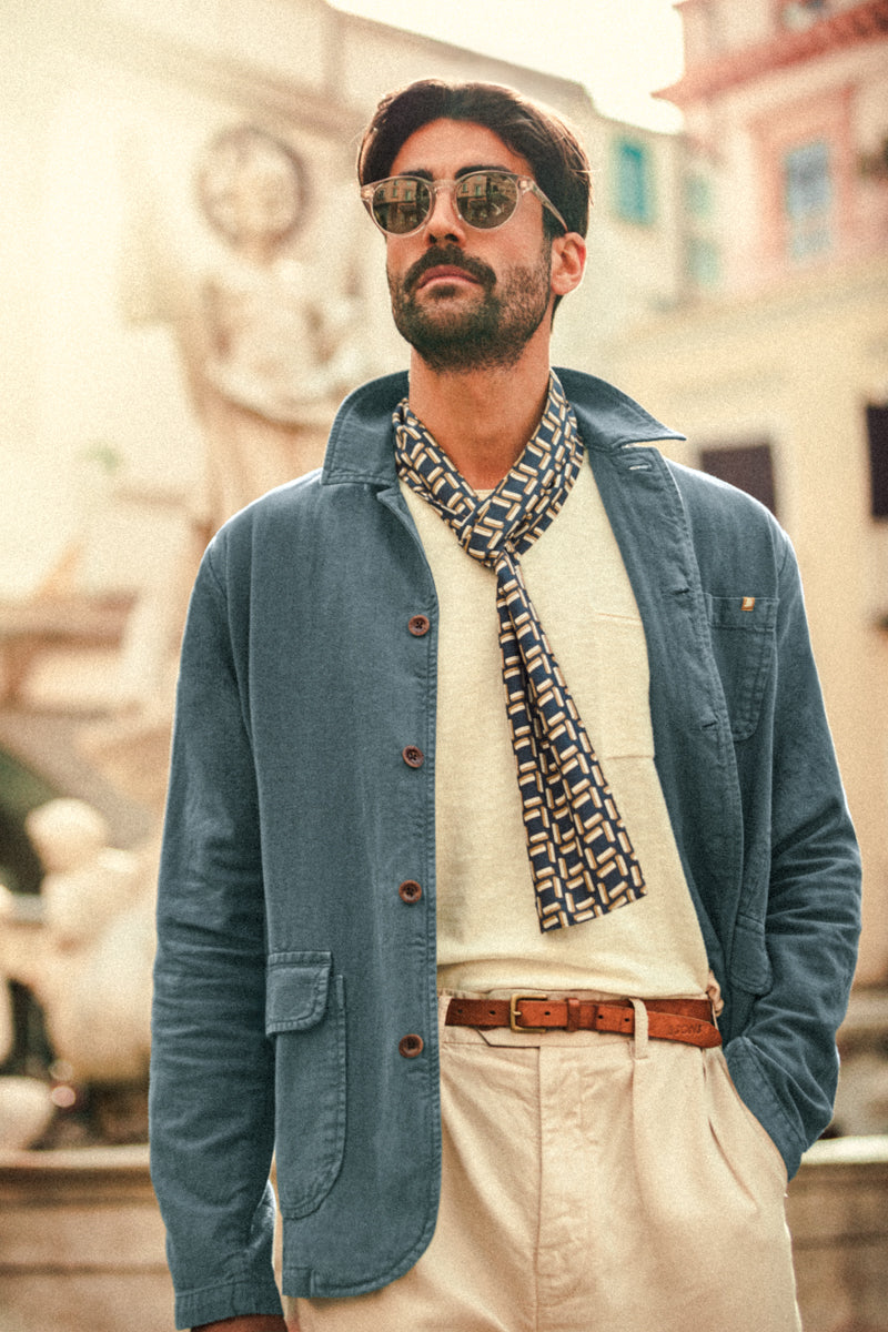 Hemingway Travel Jacket Blue