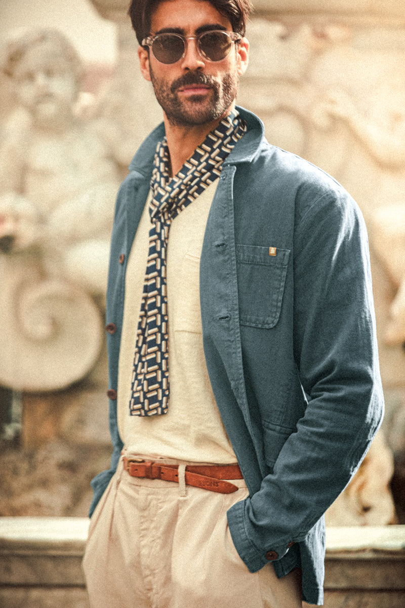 Capri Scarf Blue