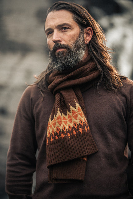 Larsen Scarf Brown