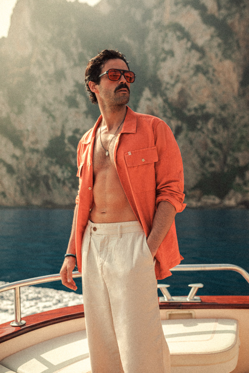 McQueen Nova Shirt Orange