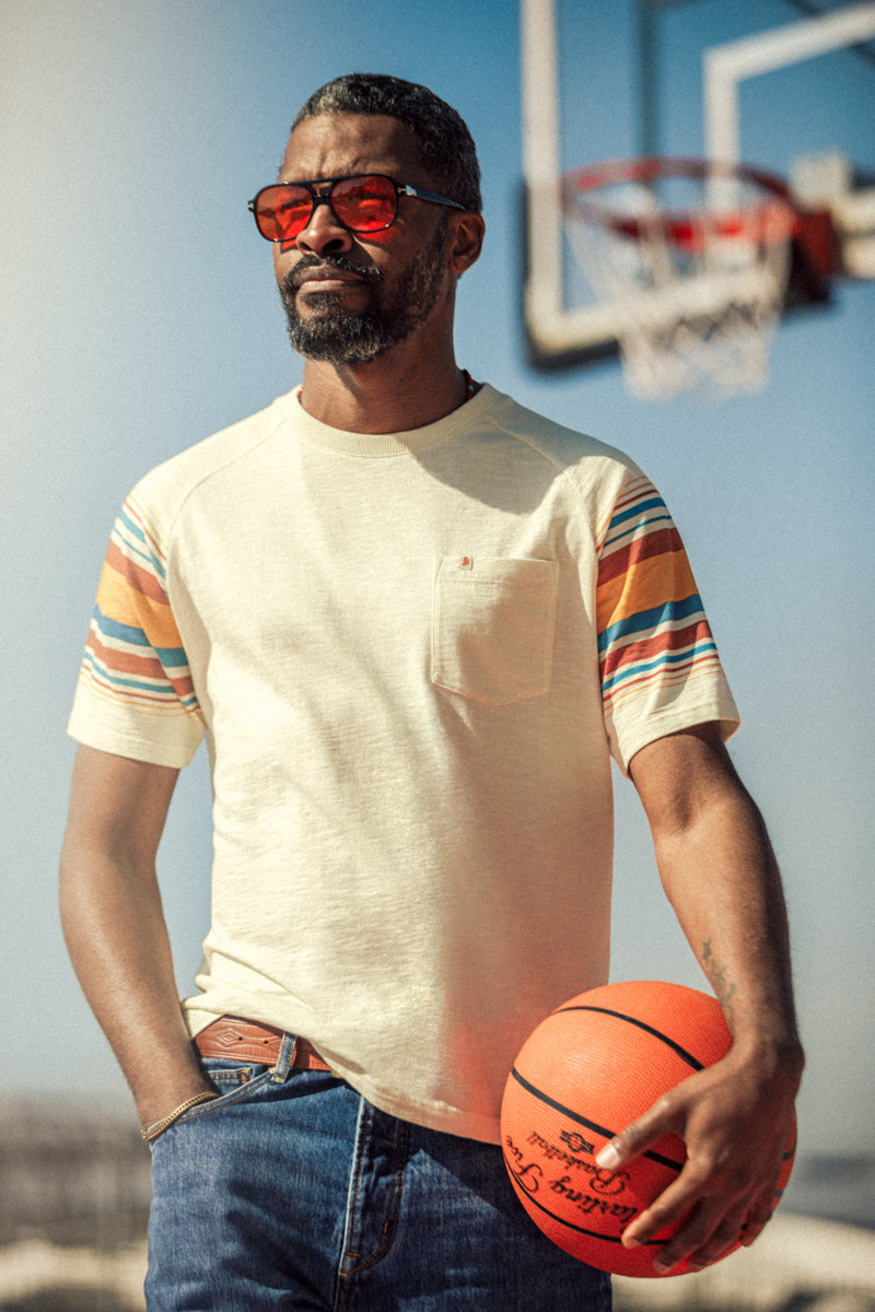 Dogtown T-Shirt Retro Stripe
