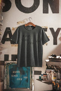 Forever Slub T-Shirt Black Fade