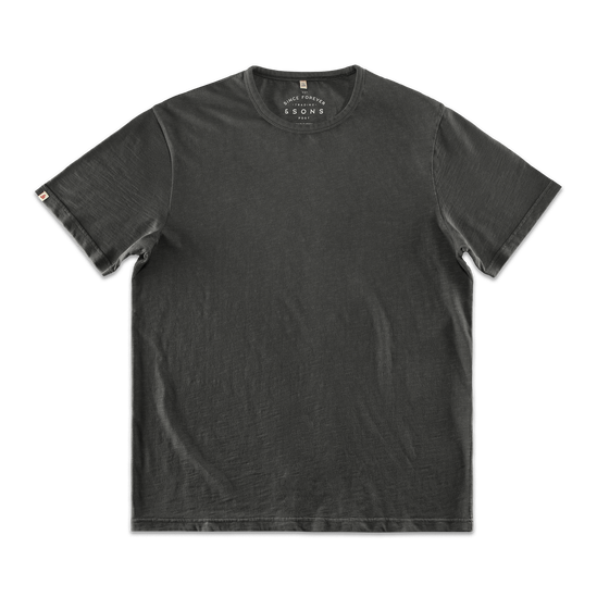 Boxer Slub T-Shirt Black Fade