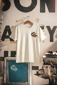 Tiger Banner Slub T-Shirt Raw