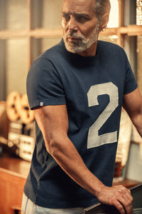 McQueen 2 Navy T-Shirt