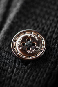 Santo Crochet Shirt Black