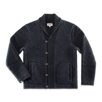 Torridon Shawl Collar Cardigan Navy