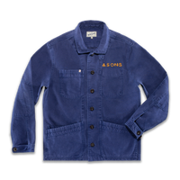 Editions Embroidery Hirst Chore Jacket Navy