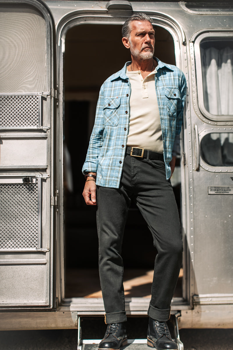 Brandon Overdyed Jean Black Fade